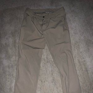 Tan Lululemon ABC Pant 34 waist